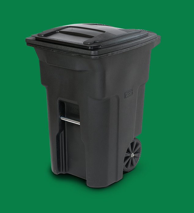 Toter 64 Gal. Trash Can Compatible Black Trash Bags